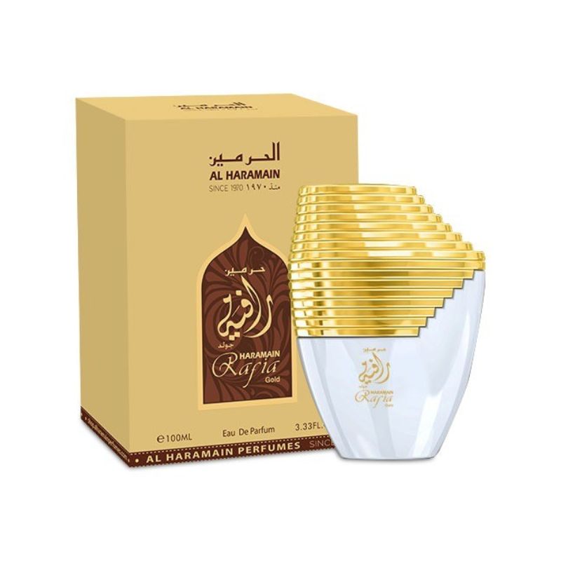 Al Haramain Spray Rafia Gold For Men and Women