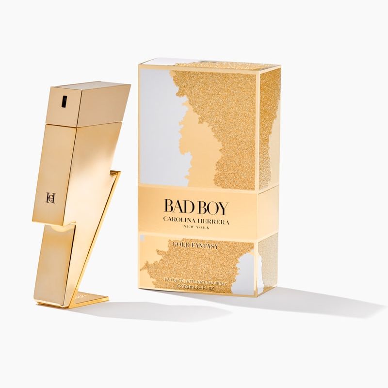 Carolina Herrera Bad Boy Gold Fantasy EDT For Men